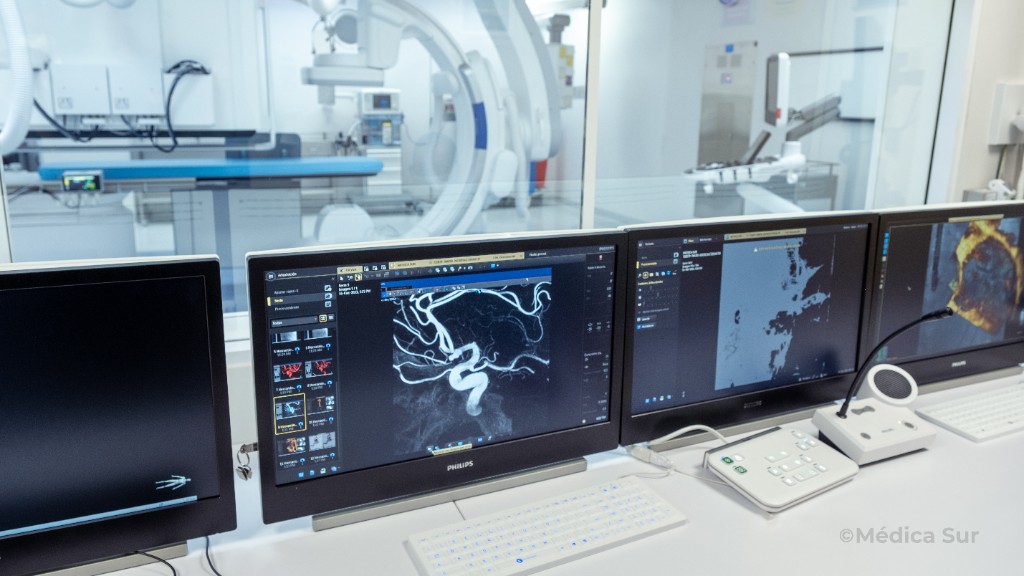 Sala de Hemodinamia de Médica Sur